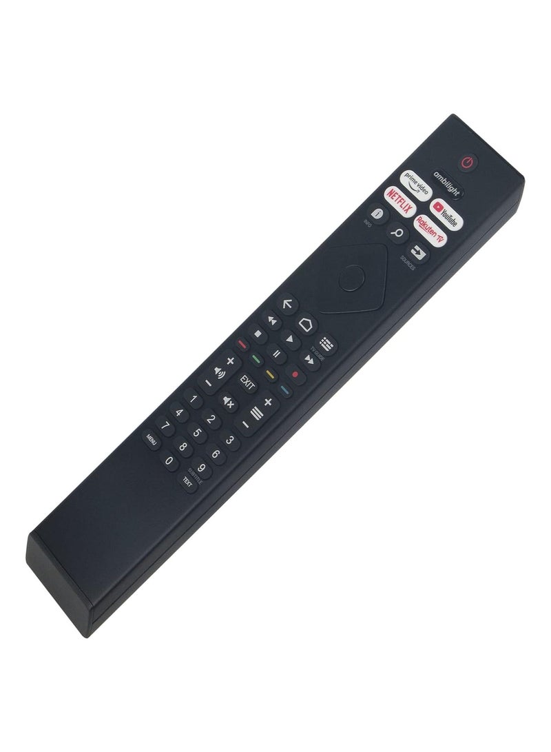 New Replacement Remote Control, Remote Control Fit, Universal Remote Control Compatible with Philips 4K Ultra HD LED TV 55PUS7906 65PUS7906 43PUS7956 50PUS7956 55PUS7956 43PUS8106 50PUS8106  - Image 3