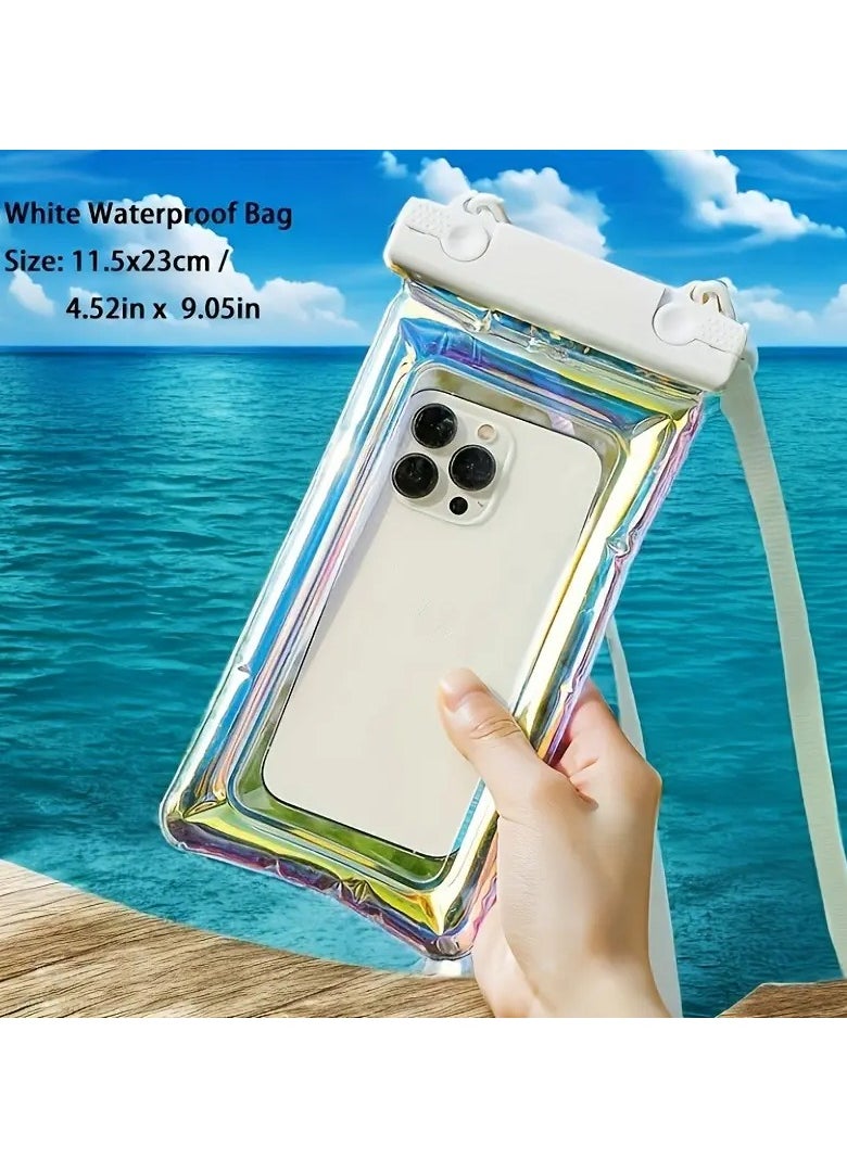 Generic - Ultimate Waterproof Phone Pouch - Crystal Clear Views | IPX8 Protection | Built-In Floatation | Adjustable Lanyard | For Phones Up to 7.2 Inches - Image 1