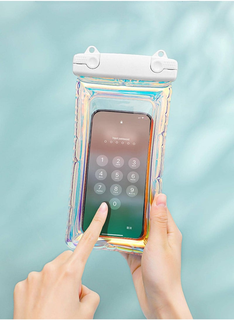 Generic - Ultimate Waterproof Phone Pouch - Crystal Clear Views | IPX8 Protection | Built-In Floatation | Adjustable Lanyard | For Phones Up to 7.2 Inches - Image 1