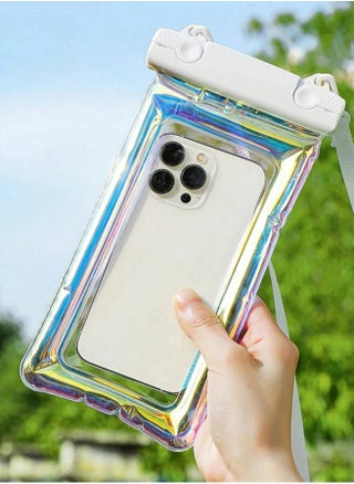 Ultimate Waterproof Phone Pouch - Crystal Clear Views | IPX8 Protection | Built-In Floatation | Adjustable Lanyard | For Phones Up to 7.2 Inches - pzsku/ZC0E65FD49C0F340BA3A9Z/45/_/1739516397/34772173-6f94-444a-ba8b-e43acfa64a33