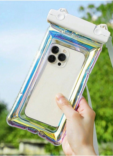 Ultimate Waterproof Phone Pouch - Crystal Clear Views | IPX8 Protection | Built-In Floatation | Adjustable Lanyard | For Phones Up to 7.2 Inches