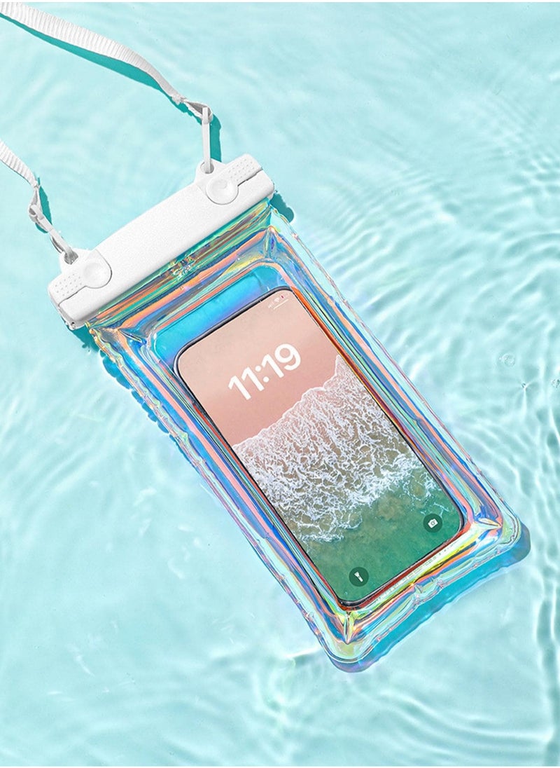 Generic - Ultimate Waterproof Phone Pouch - Crystal Clear Views | IPX8 Protection | Built-In Floatation | Adjustable Lanyard | For Phones Up to 7.2 Inches - Image 1