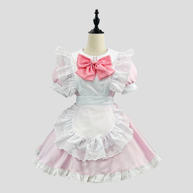 New ~ Xiaomeiyan Cos Deer Eye Round Cos Clothing Maid Plus Size Maid - Image 3