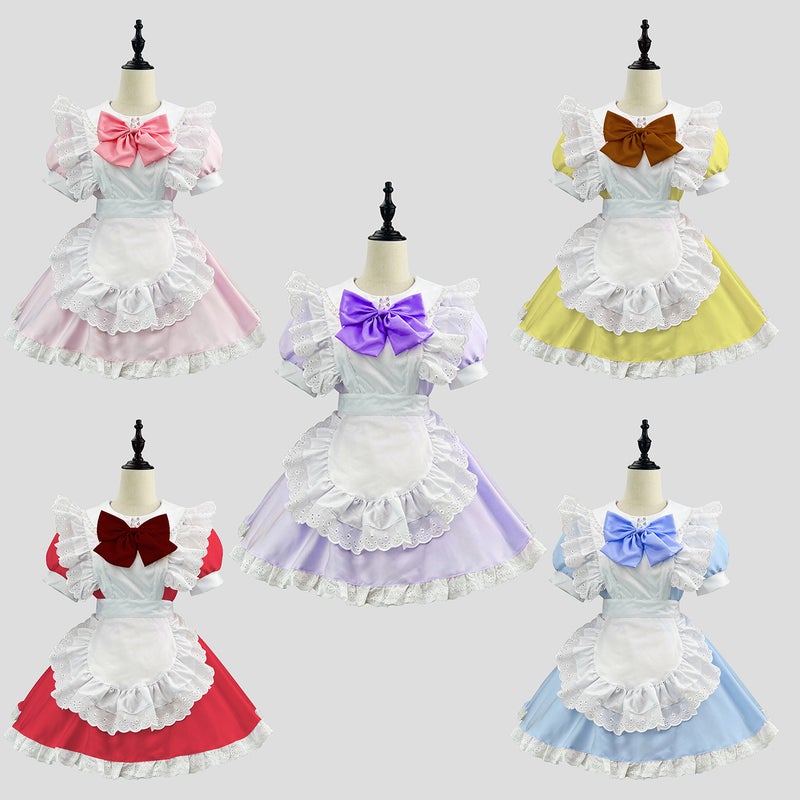 New ~ Xiaomeiyan Cos Deer Eye Round Cos Clothing Maid Plus Size Maid - Image 2