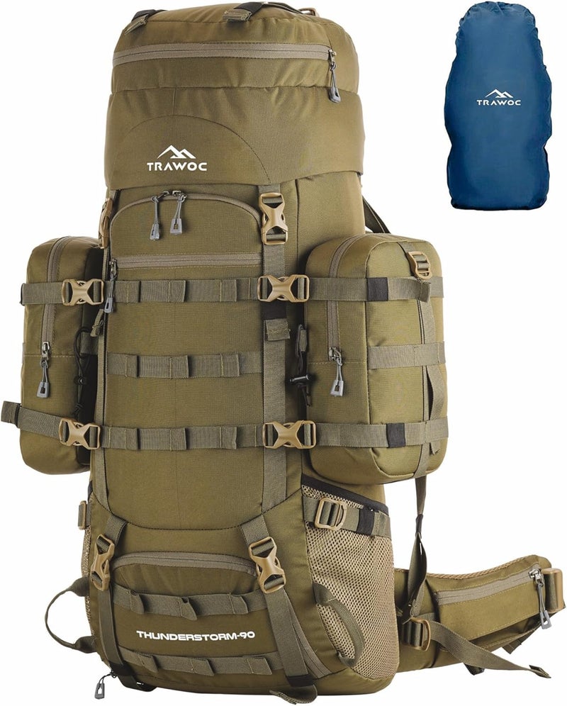 TRAWOC THUNDERSTORM 90L Internal Frame Rucksack - Image 1