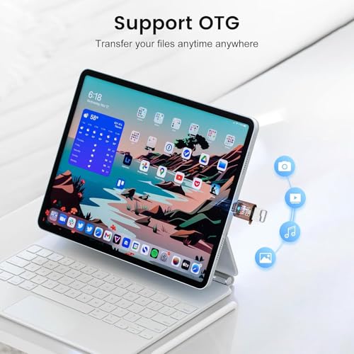 Tobo USB C Adapter (1 Packs), USB Type C Male to USB A 3.2 Female Converter, Thunderbolt 3 to USB Female OTG Adapter for Phone 16/15 Series, MaBook, Samung (Black) TD-1446CC - Image 4