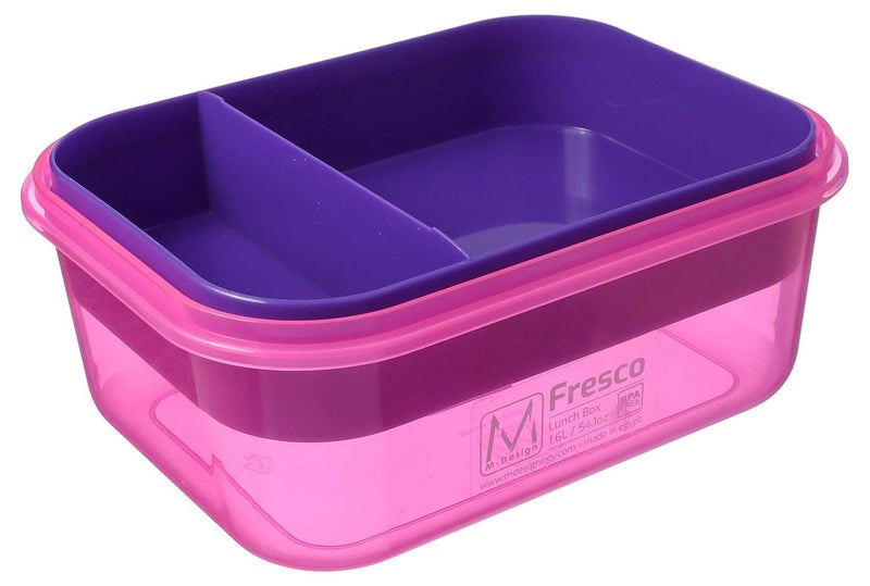 m-design M design lunch box, 1.6 liter - pink and purple - Image 2