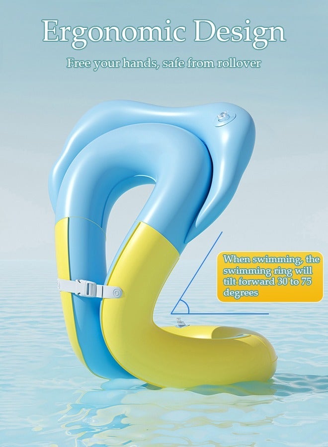 DUNISO Inflatable Swimming Ring for Kids, Inflatable Pool Float Rings, Small Inflatable Pool Swimming Rings for Kids Swimming Water Party - Image 4