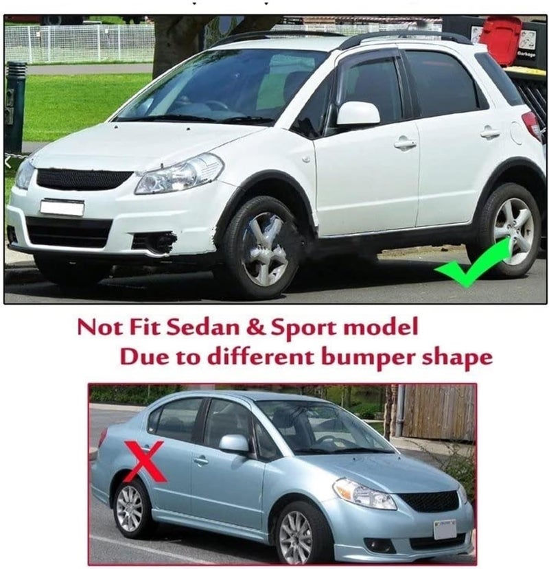 QASULER Car Mudguards for SX4 Hatch 2007-2013 - Image 5