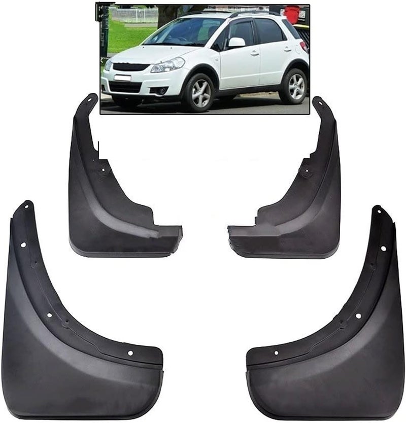 QASULER Car Mudguards for SX4 Hatch 2007-2013 - Image 4