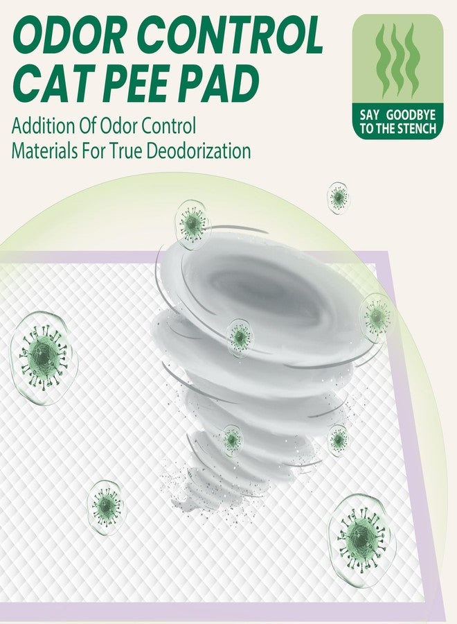 IMMCUTE Cat Pads 16.9" X 11.4",10 Ct, Pee Pads for Cats, Thickened Super Absorbent Pee Pads, Cat Pad - Image 3