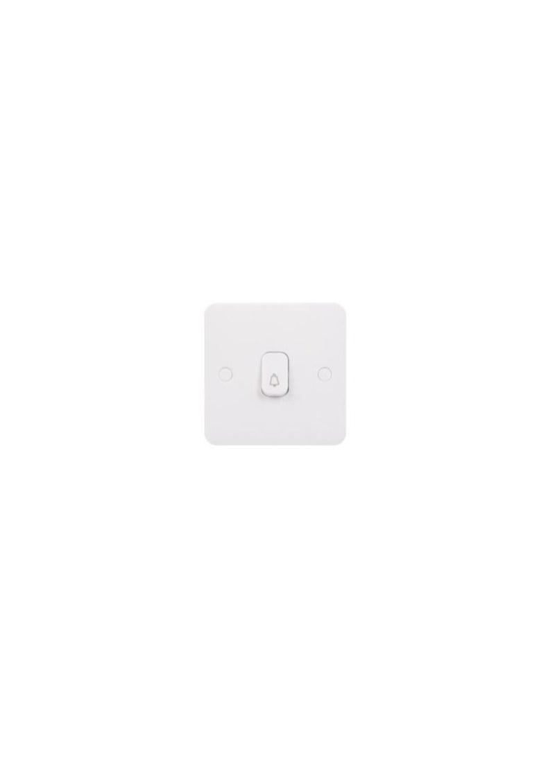 Schneider Electric GGBL1012RBS Lisse Retractive Switch with Bell Symbol 1 Gang 2 Way 10A White - Image 3