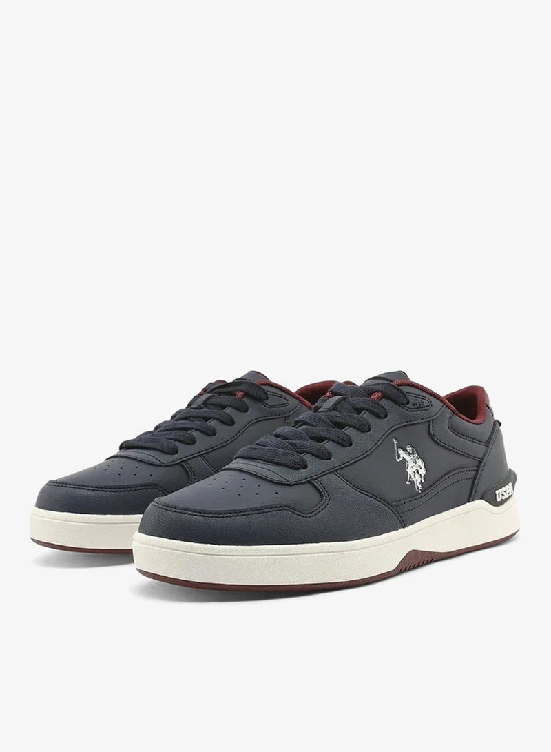 U.S. Polo Assn. أحذية رياضية من U.S. Polo Assn. للرجال باللون navy SHARK GLB 6FX - أحذية كاجوال فاخرة مع رباط مع نعل رياضي متباين - Image 5