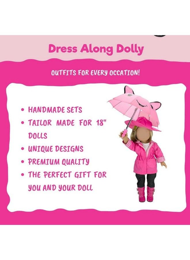 Dress Along Dolly Soccer Uniform 6 Pc Premium Handmade Outfit For All 18 Inch Dolls Clothes Accessories Set  - Image 4