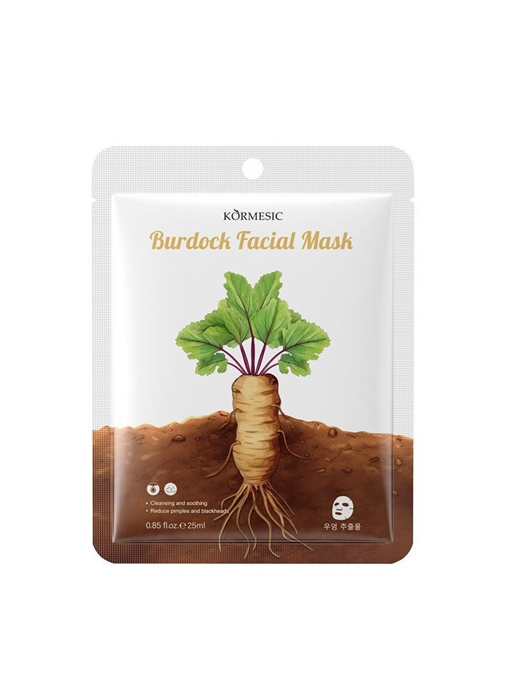 Kormesic 5pcs قناع جذر القرقص 25ml-إزالة السموم وتنقية - Image 1