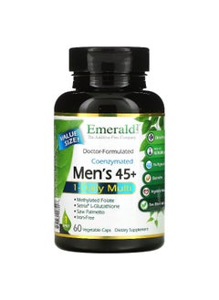 Emerald Laboratories Emerald Laboratories, Coenzymated Men's 45+ 1-Daily Multi, 60 Vegetable Caps  - Image 1