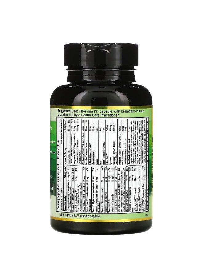 Emerald Laboratories - Emerald Laboratories, Coenzymated Men's 45+ 1-Daily Multi, 60 Vegetable Caps - Image 1