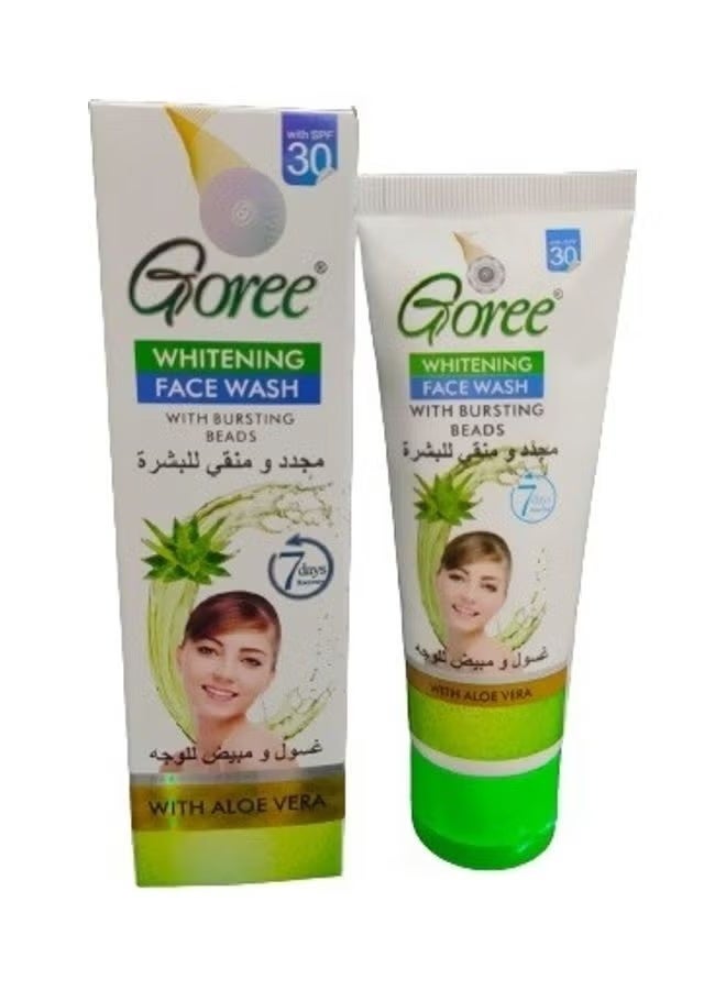 Goree Whitening Face Wash With Bursting Beads - Image 1