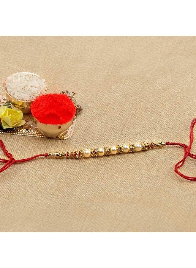 Kaameri Bazaar Rakshabandhan Rakhi Gifts for Brother, with great beard comes great responsibility Quote Printed Cushion 12"x12" with Filler, Mug 330 ml, Crystal Rakhi, Roli & Greeting Card - Image 2