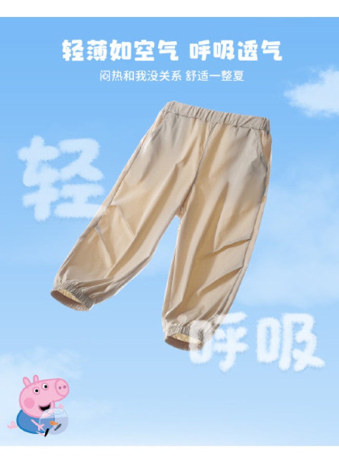 Peppa Pig summer Lightweight Stretchy & Durable Boys/girls Jogger Pants - Soft & Breathable Baby Trousers - Image 1
