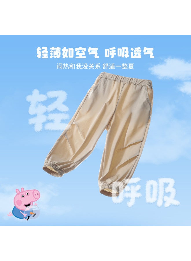 Peppa Pig summer Lightweight Stretchy & Durable Boys/girls Jogger Pants - Soft & Breathable Baby Trousers - Image 2
