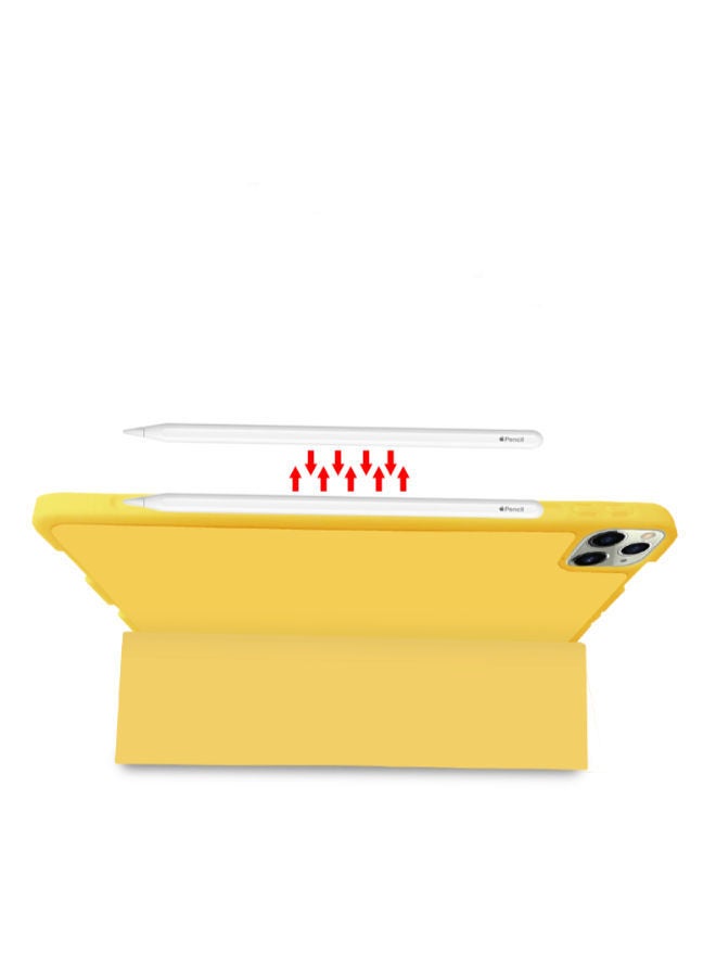 NIBEMINENT Protective Case Cover For Apple iPad Pro 2020 11 Inch Yellow - Image 3