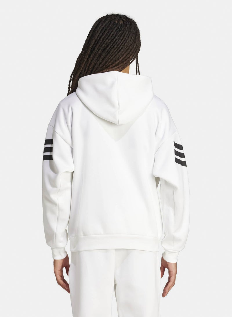 Adidas Future Icons Three Stripes Full-Zip Hoodie - Image 2