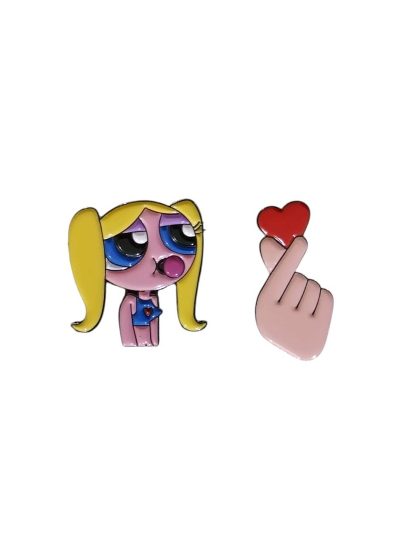 Beautiful stickers for girls, suitable for all types of mobile phones, two pieces. - Image 3