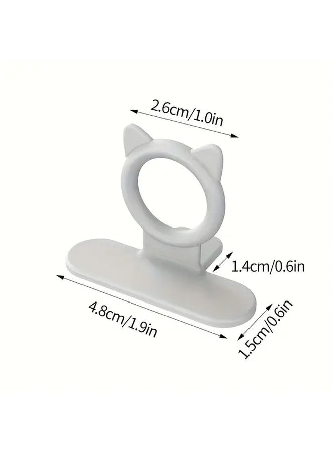 2pcs Manual Toilet Seat Lifter And Height Raiser Gray No Adhesive Installation - Image 3