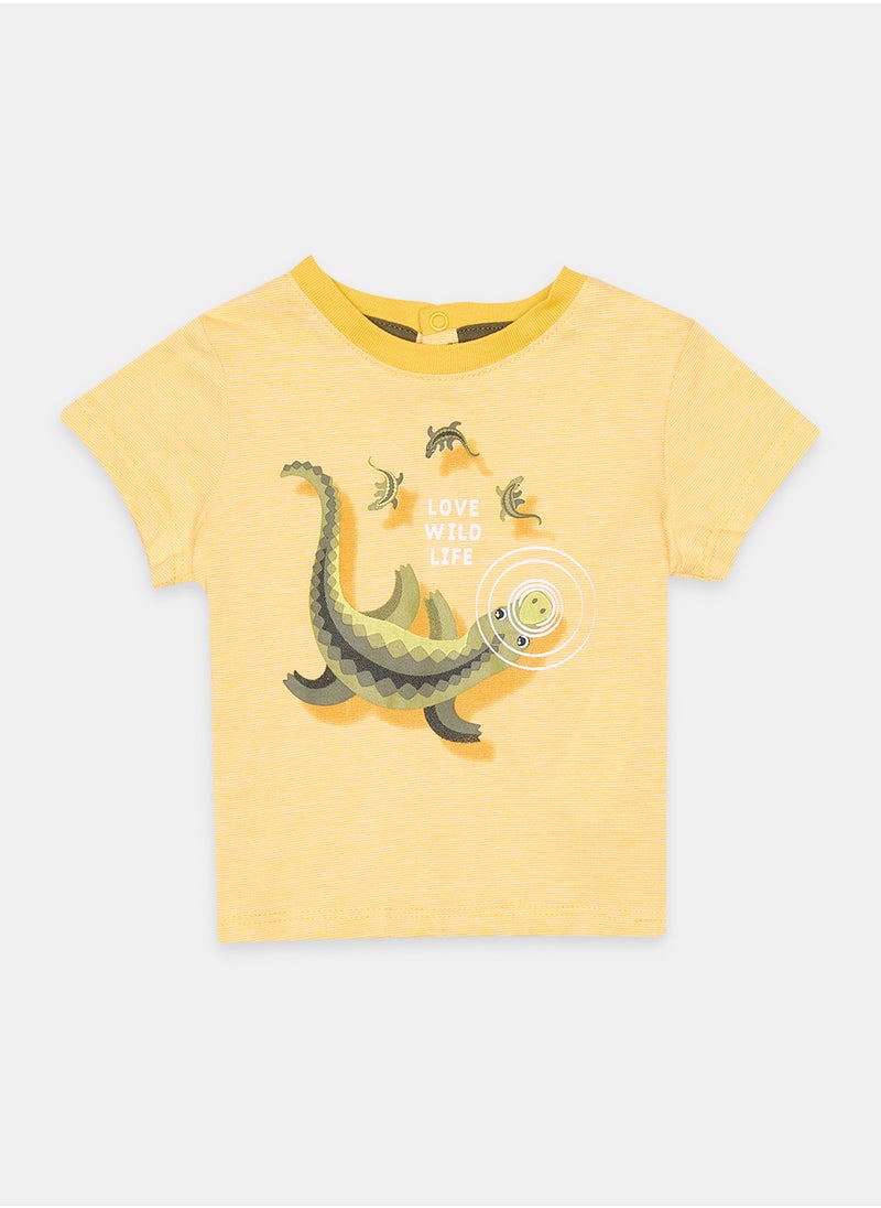 OBAIBI - Yellow T-Shirt for Boys - Image 1