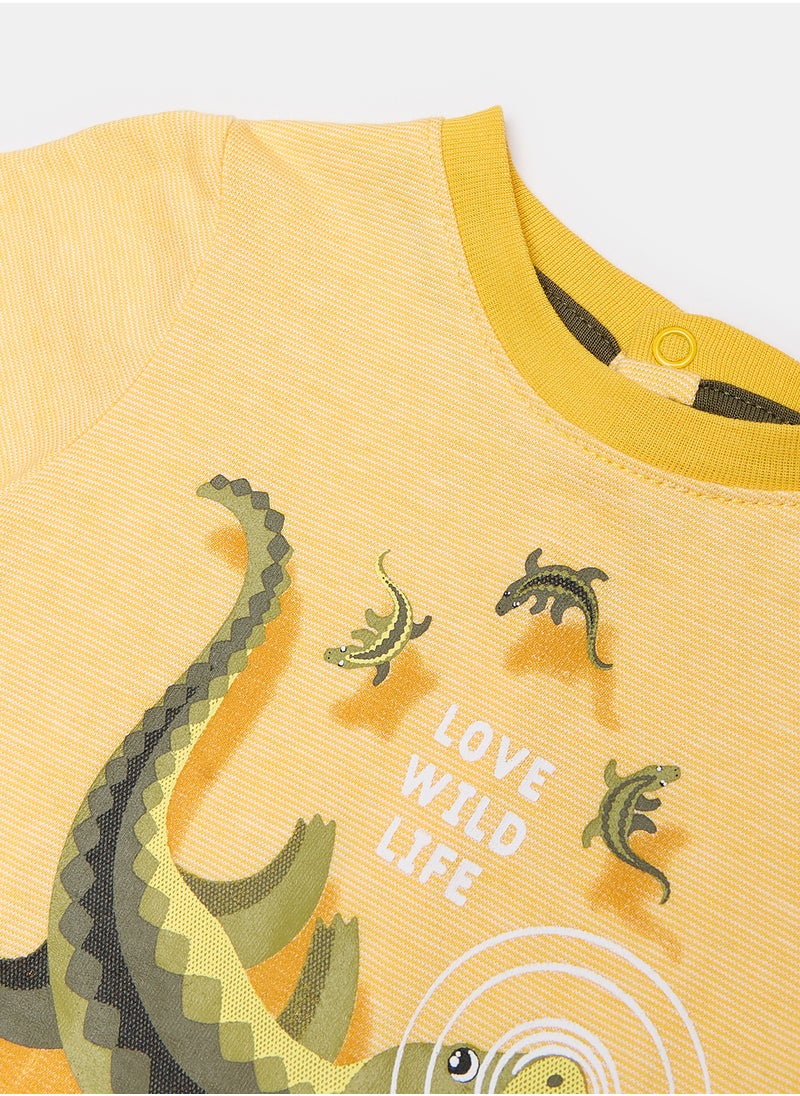 OBAIBI - Yellow T-Shirt for Boys - Image 1