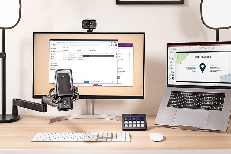 Elgato Wave Mic Arm LP - Premium Low Profile Microphone Arm with Cable Management Channels, Desk Clamp, Versatile Mounting, and Fully Adjustable â€“ For Podcasting, Streaming, Gaming, and Home Office - Image 2