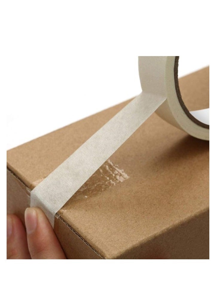 Libra Libra Heavy Duty Masking Tape (Ivory,2in x 20 Yard) Pack of 6  - Image 5