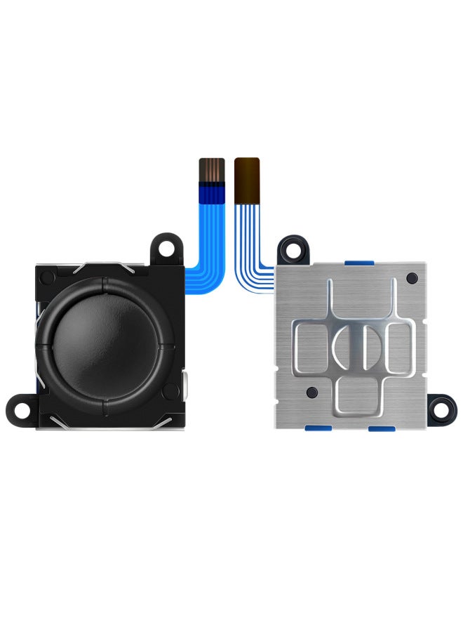 Switch JoyCon Controller Repair Parts Universal Remote Sensing NS Replacement Components Gaming Joystick Accessories-Product Color:Black  - Image 1