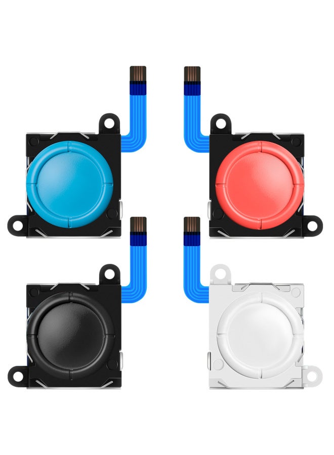Switch JoyCon Controller Repair Parts Universal Remote Sensing NS Replacement Components Gaming Joystick Accessories-Product Color:Black  - Image 2