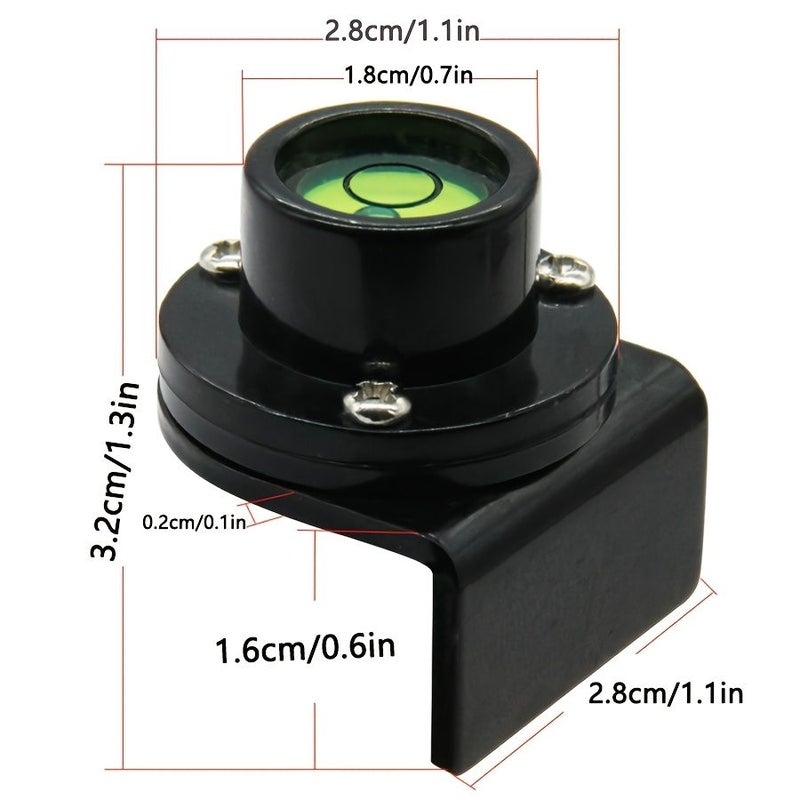 High Precision Tower Ruler Level Bubble Level White ABS Material Industrial Measuring Tool For Accurate Leveling - Image 2