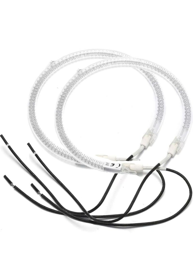 ARTC Halogen Oven Heating Element Bulb with Quartz Tungsten Wire – 2PCS Set Replacement Light Bulb for Flavor Wave Turbo Oven, Air Fryer, Baking Oven, Popcorn Machine & Other Turbo Ovens – High-Performance, Durable, Energy-Efficient Cooking Appliance Accessory