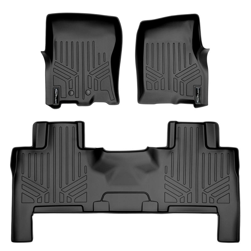 MAXLINER Floor Mats 2 Row Liner Set Compatible with 20112017 Ford Expedition