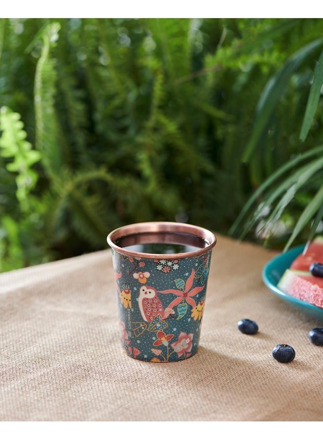 Chumbak Peranakan Tales, Batik Copper Tumbler, 250ml - Image 2