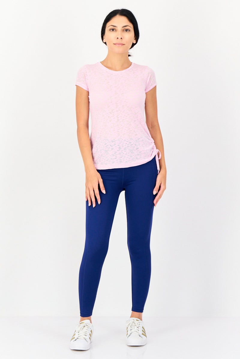Sun & Sand Sports Women Sportswear Fit Short Sleeve Outdoor T-Shirt, Pink - Image 3