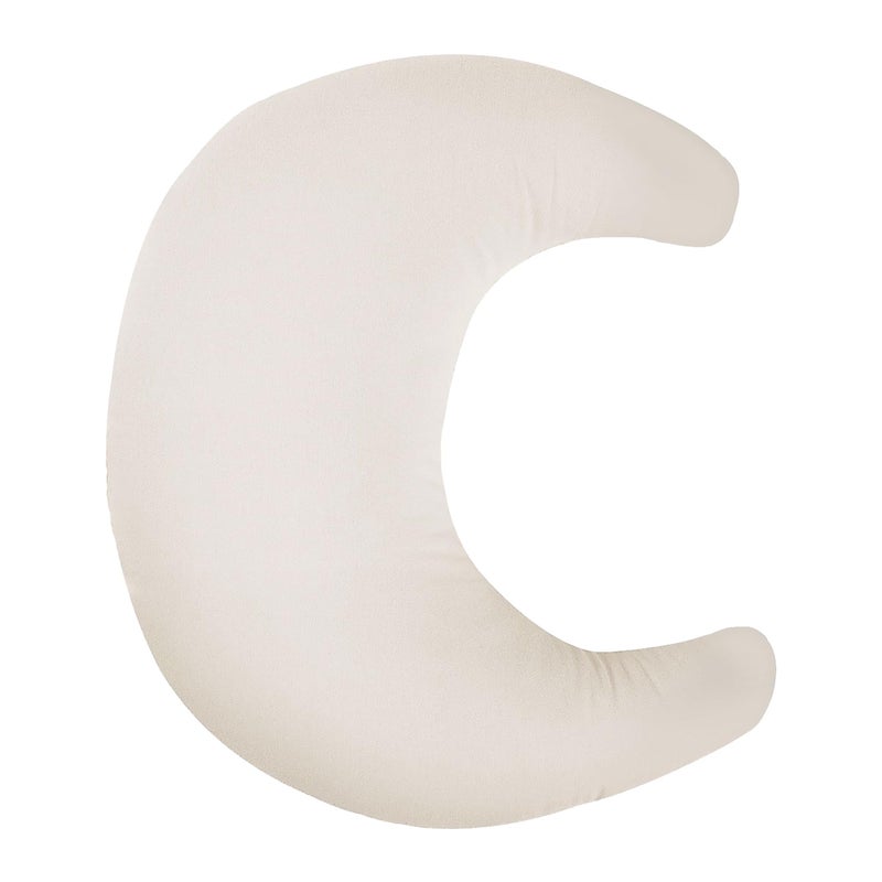 snuggle me Organic Nursing Pillow (New 2025 Design) | Bottle & Breastfeeding Pillow with Organic Cotton Cover & Fiberfill, Machine Washable Feeding Pillow, Newborn Essentials Must Haves (Natural) - v2 - Image 1