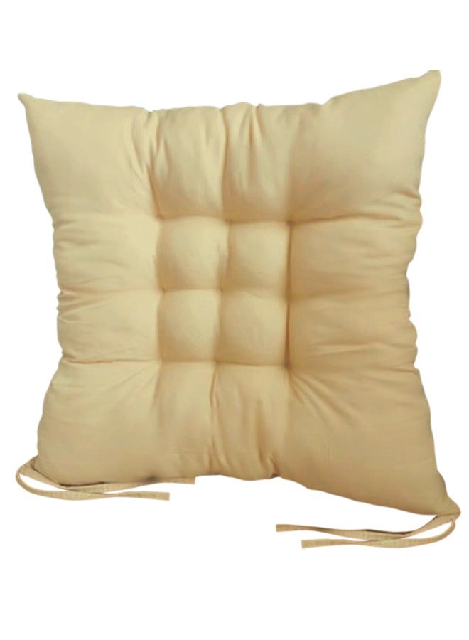 Brushed cushion tatami 40x40cm, Shallow camel  - Image 3