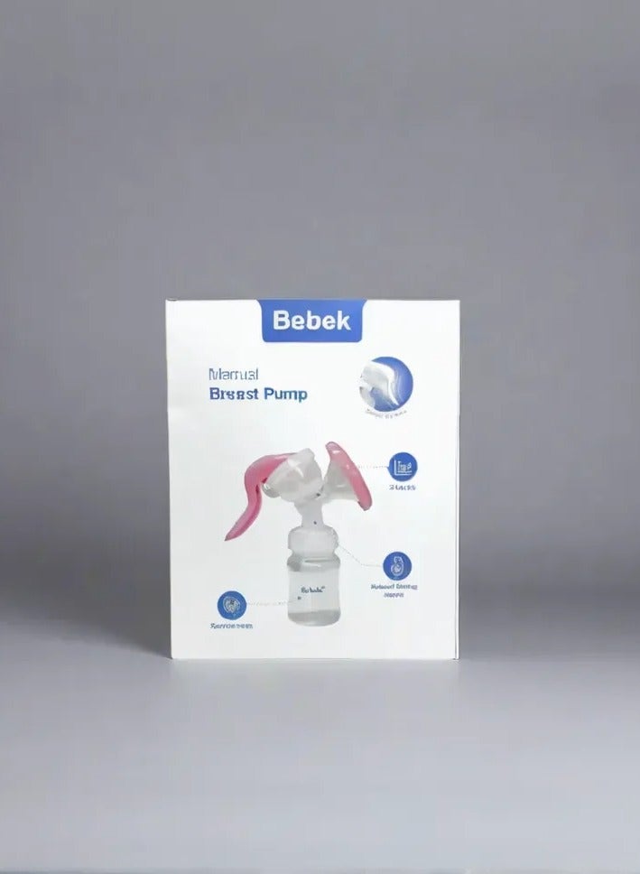Bebek Bebek® Manual Breast Pump with 2 free breast pads & 2 milk storage bags  - Image 5