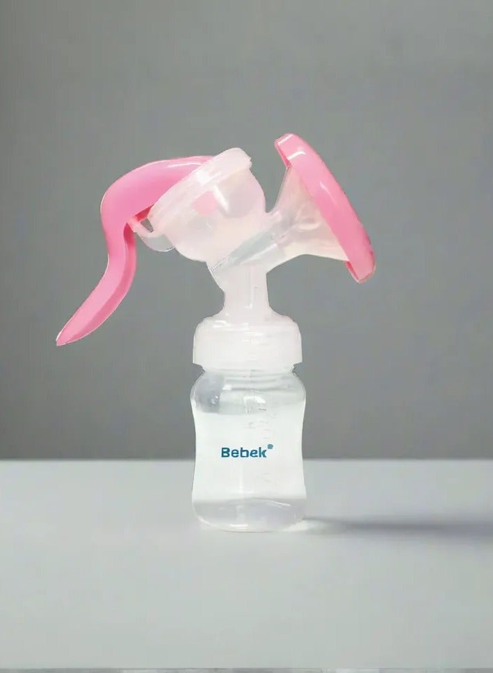 Bebek Bebek® Manual Breast Pump with 2 free breast pads & 2 milk storage bags  - Image 1