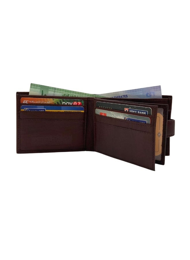 LAVERI LEATHER Antq Smooth Leather Wallet With Inside Leather Lining - Image 5