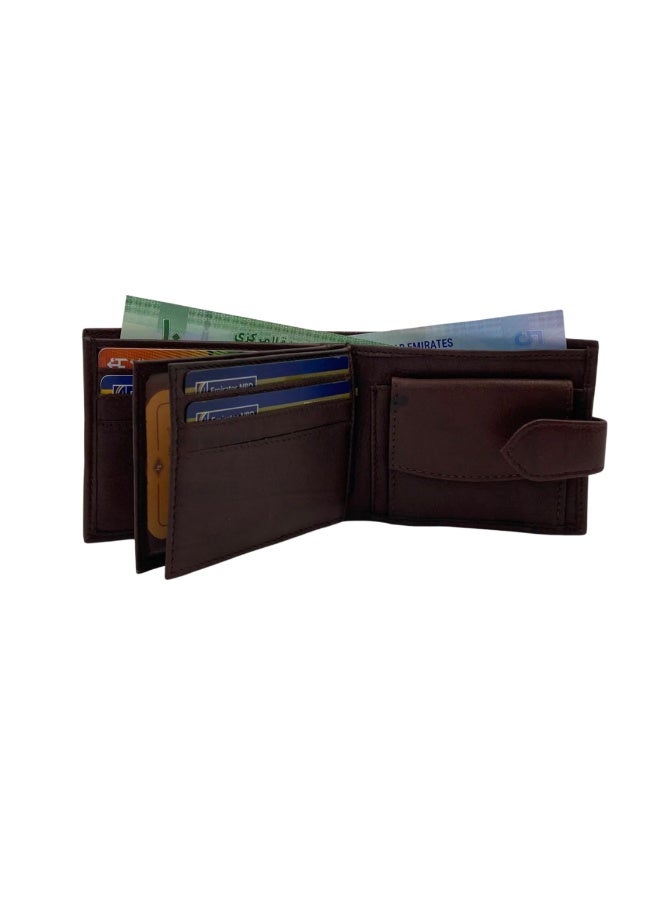 LAVERI LEATHER Antq Smooth Leather Wallet With Inside Leather Lining - Image 3