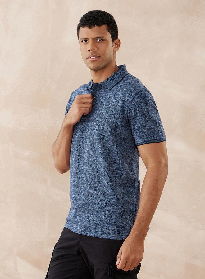 Fahrenheit Textured Polo T-shirt - Image 3