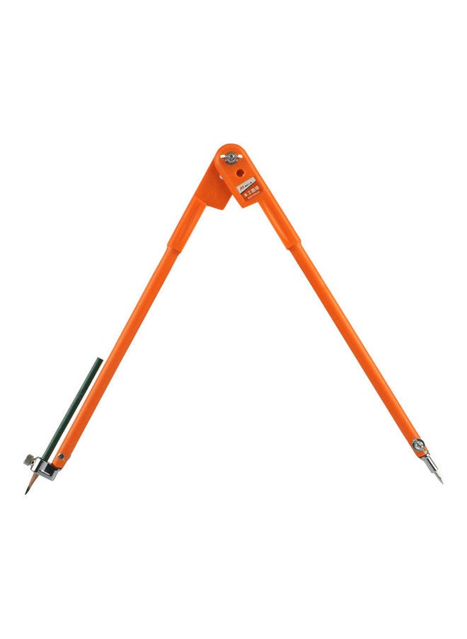 NIBEMINENT Multifunction Plastic Divider Orange/Silver 26x3x3cm  - Image 1