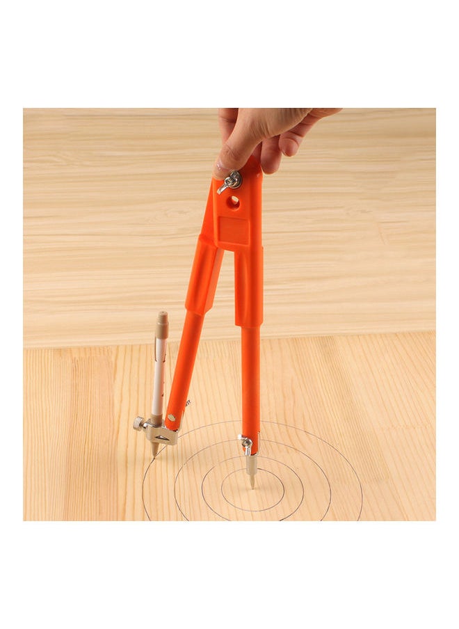 NIBEMINENT Multifunction Plastic Divider Orange/Silver 26x3x3cm  - Image 2