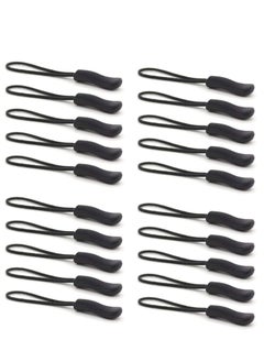 Excefore Zipper Pulls, Upgraded Zipper Pull, Premium Zipper Pull Replacement Zipper Tab Tags Cord Extension Fixer for Luggage  - Image 1